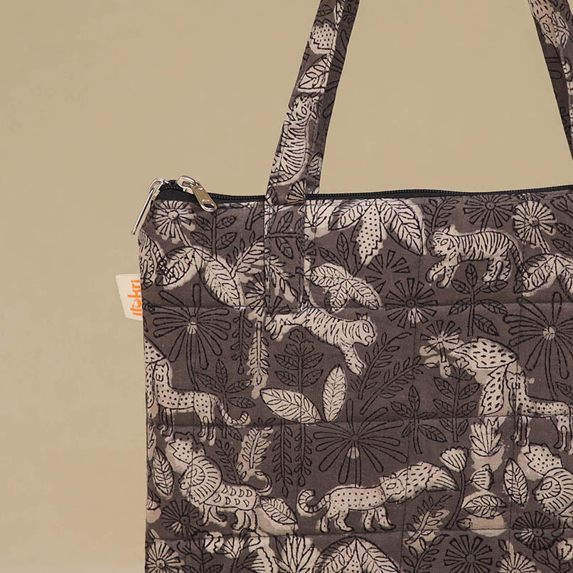 Handcrafted Quilted Handbag 21