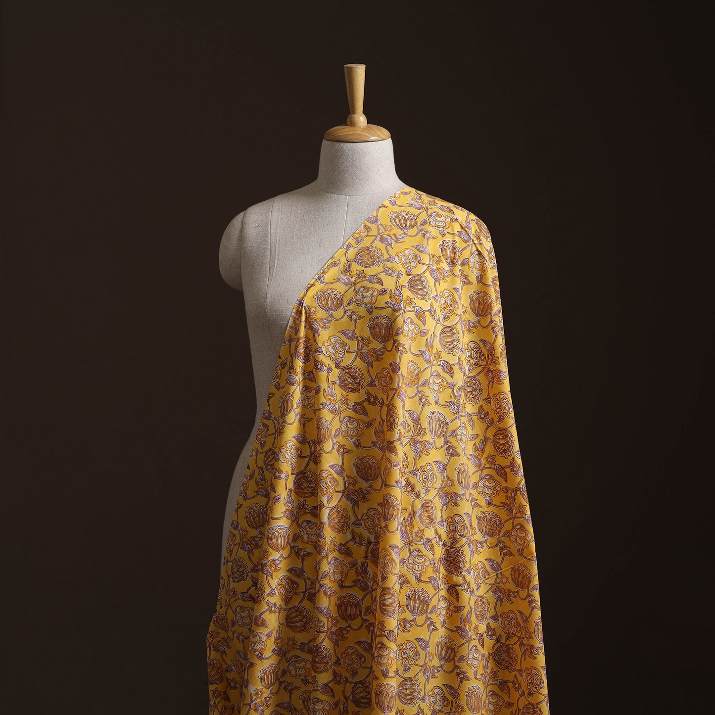 Sanganeri Hand Block Print Cotton Fabric 07