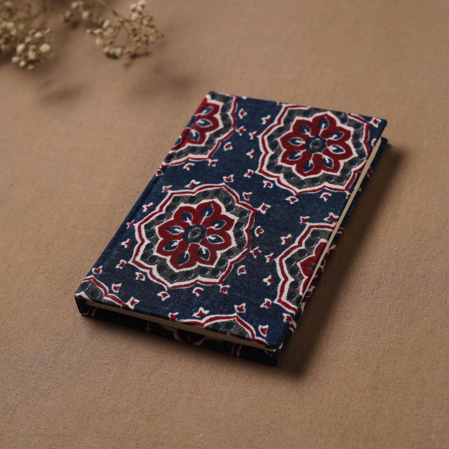 Ajrakh Hand Block Print Cover Notebook (6 x 4) 05