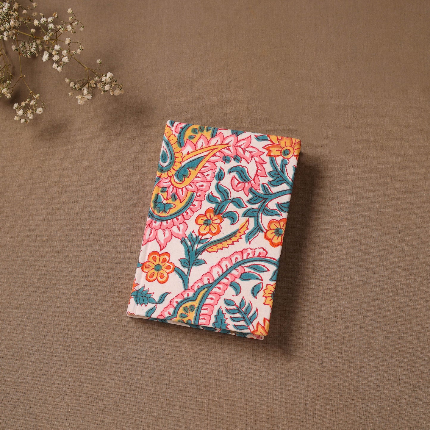 Sanganeri Hand Block Print Cover Notebook (6 x 4) 09