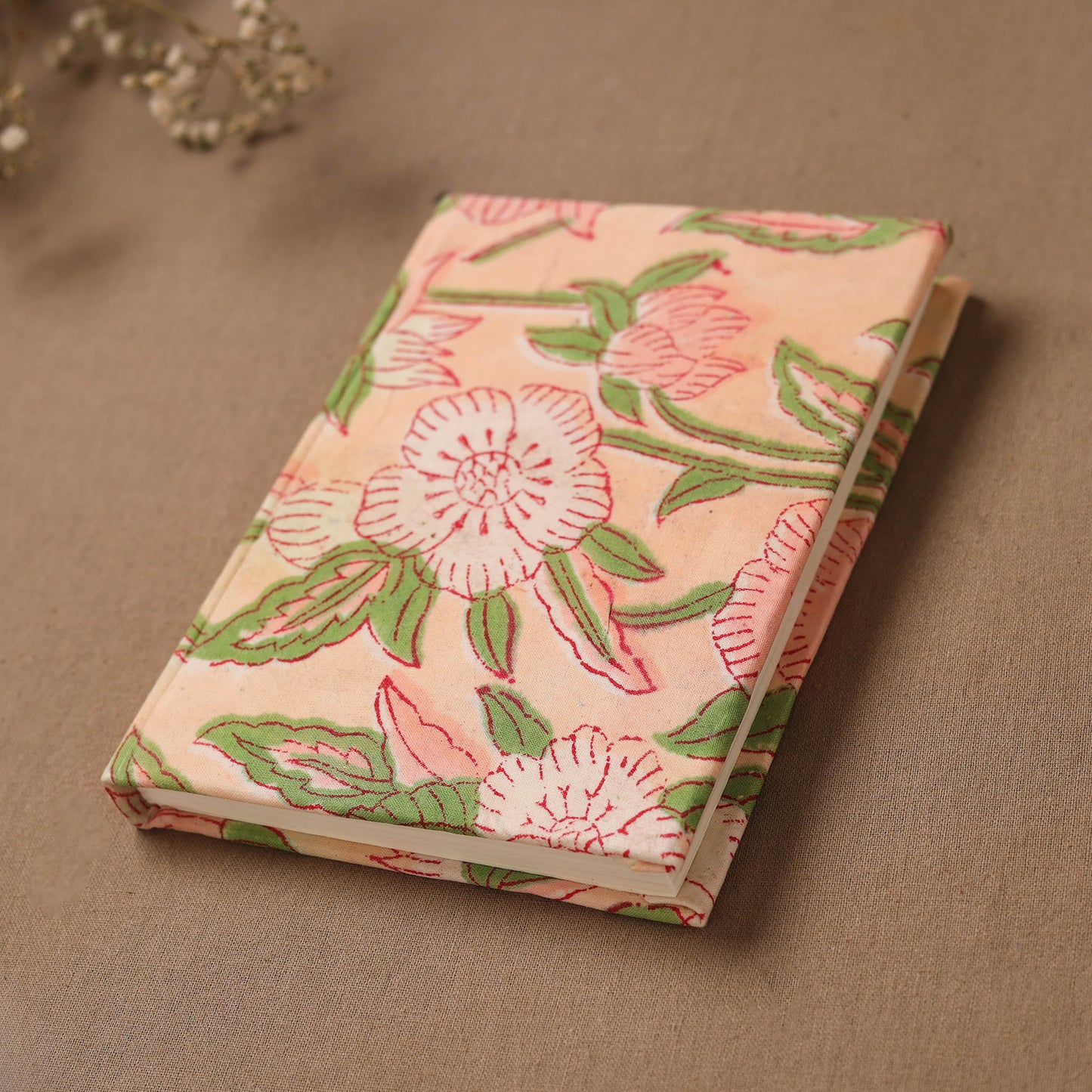 Sanganeri Hand Block Print Cover Notebook (6 x 4) 10
