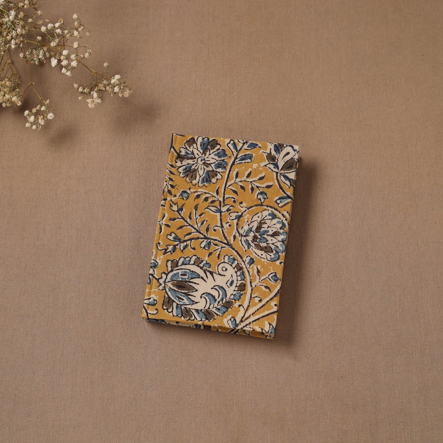 Kalamkari Hand Block Print Cover Notebook (6 x 4) 20