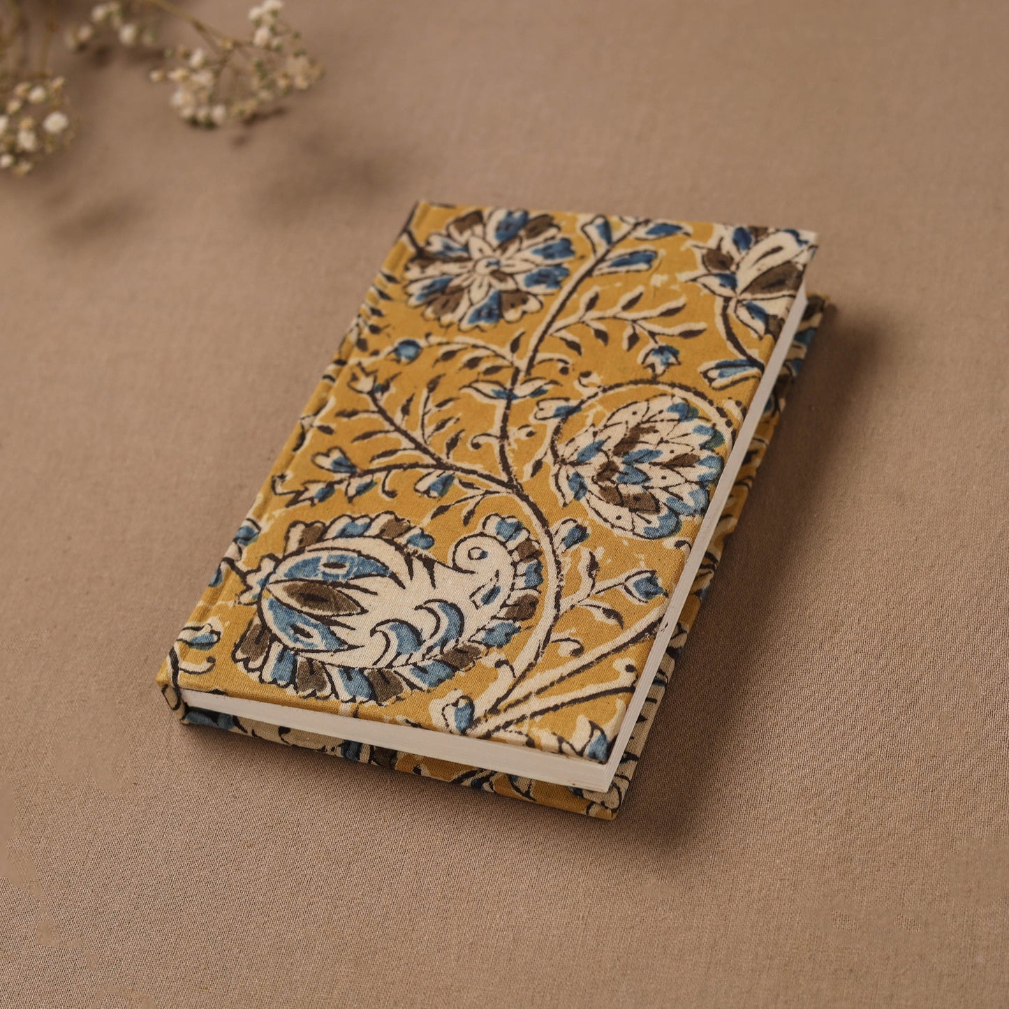 Kalamkari Hand Block Print Cover Notebook (6 x 4) 20