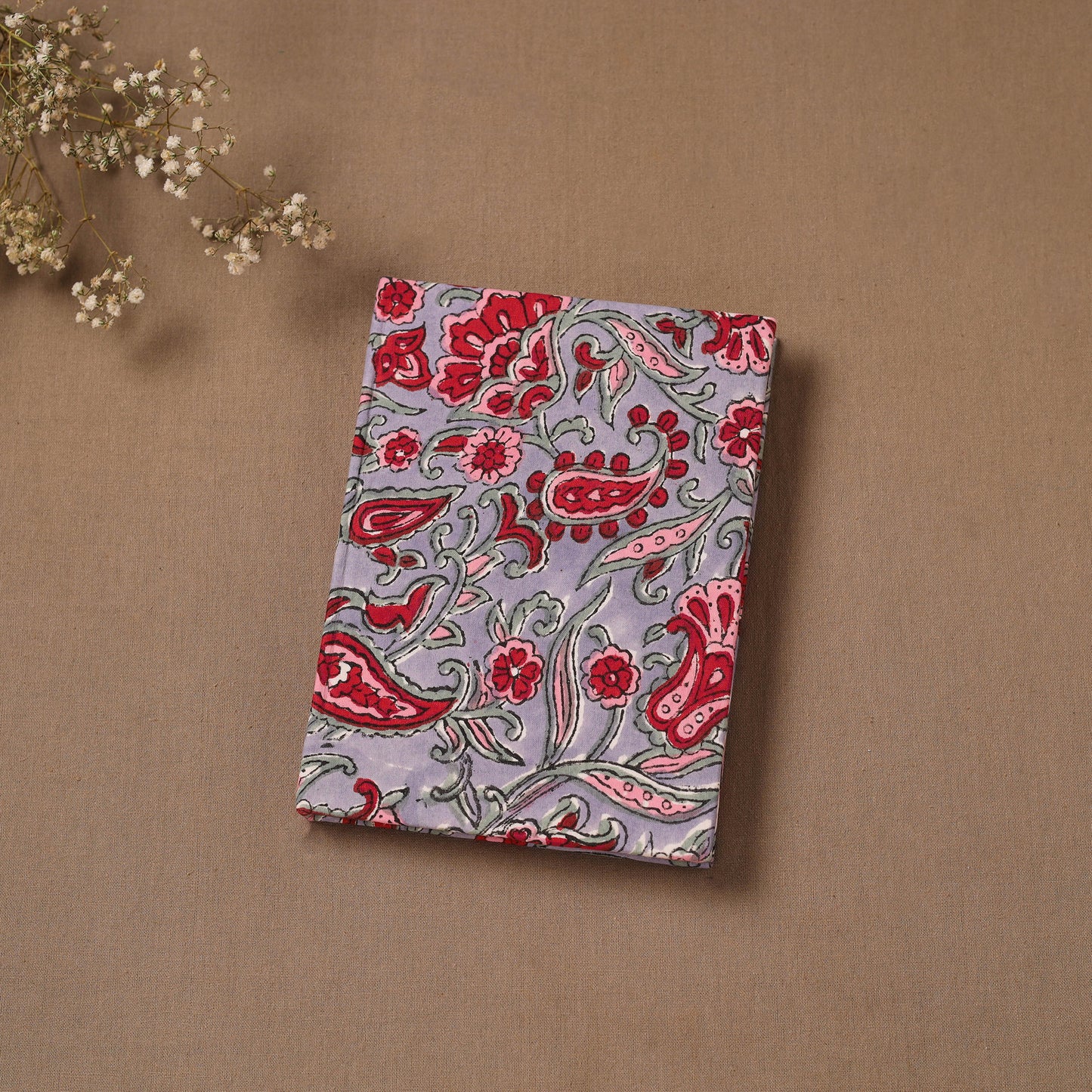 Sanganeri Hand Block Print Cover Notebook (7 x 5) 21
