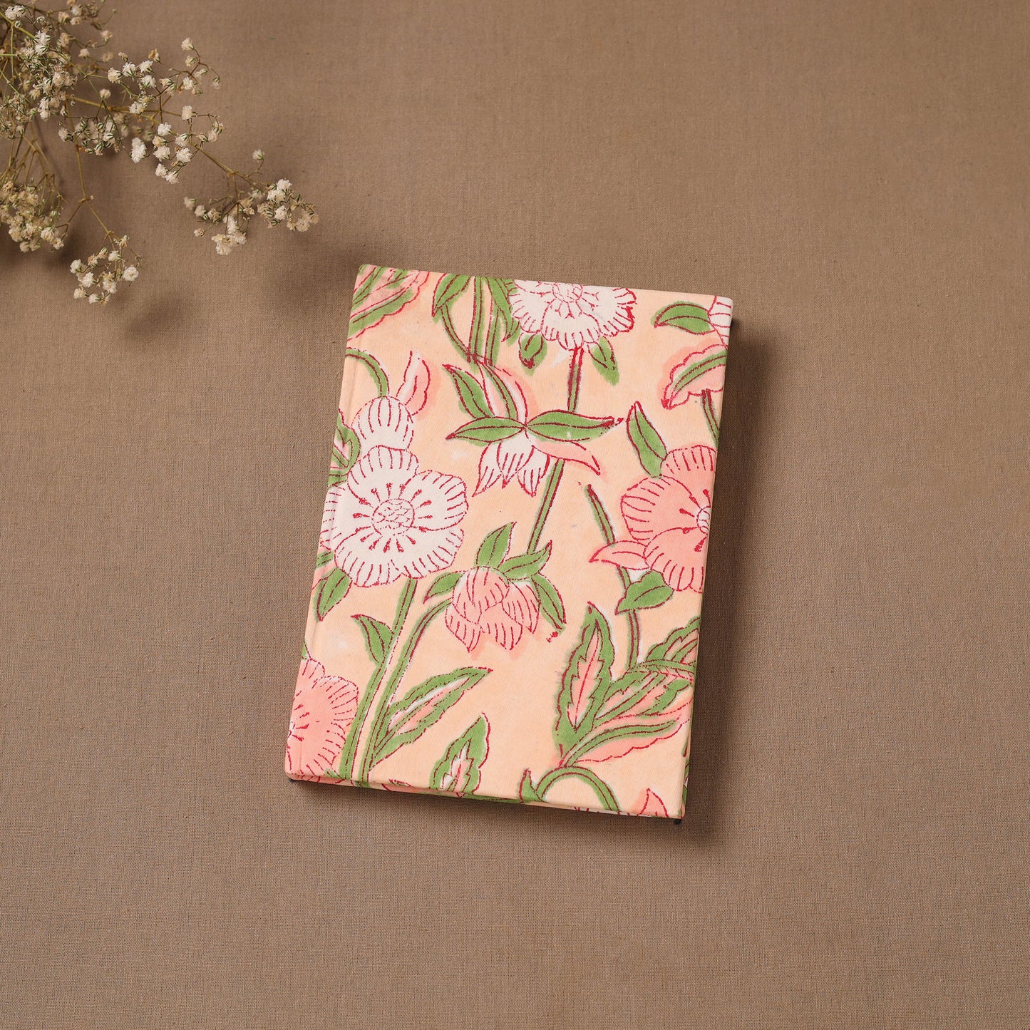 Sanganeri Hand Block Print Cover Notebook (7 x 5) 23
