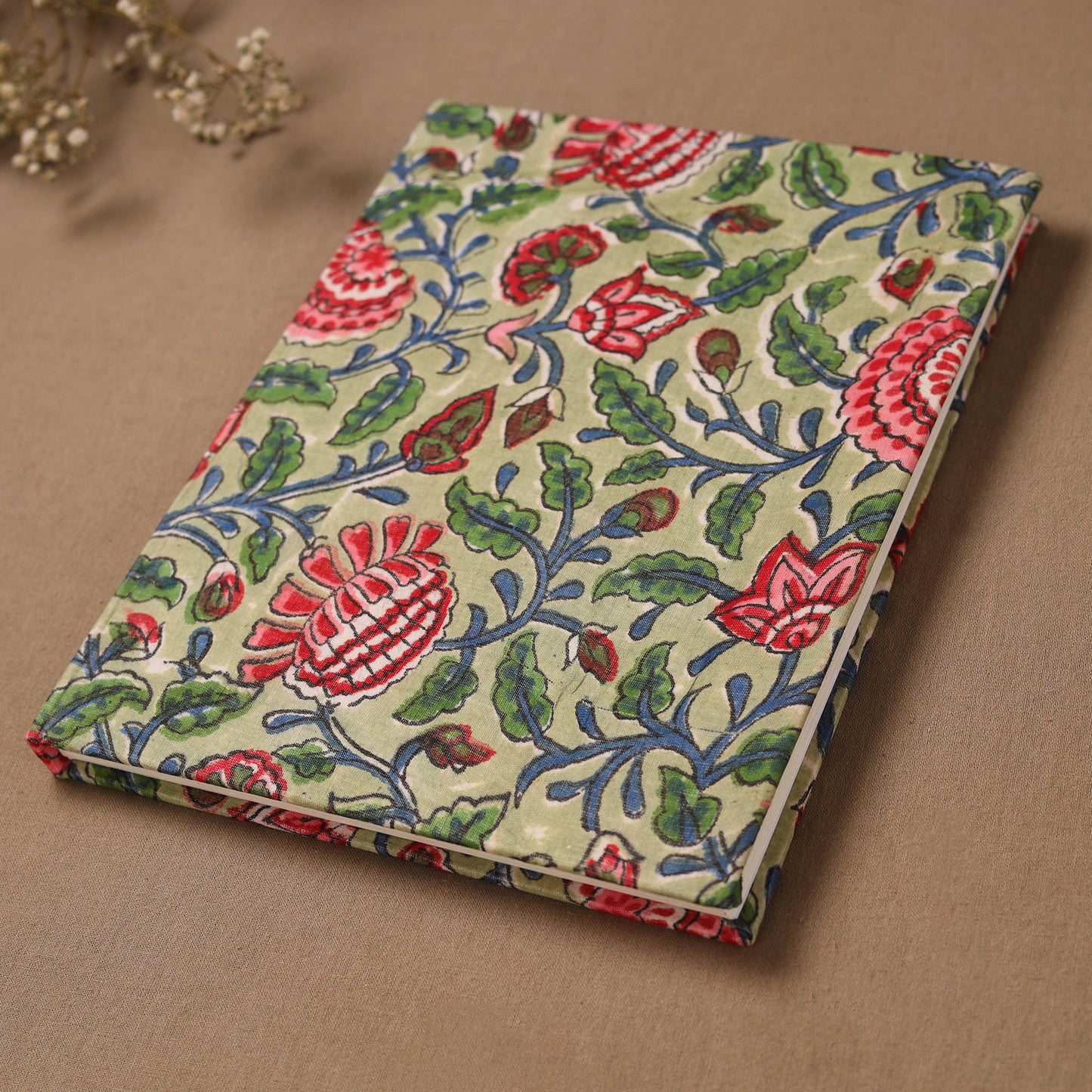 Sanganeri Hand Block Print Cover Notebook (9 x 7) 44