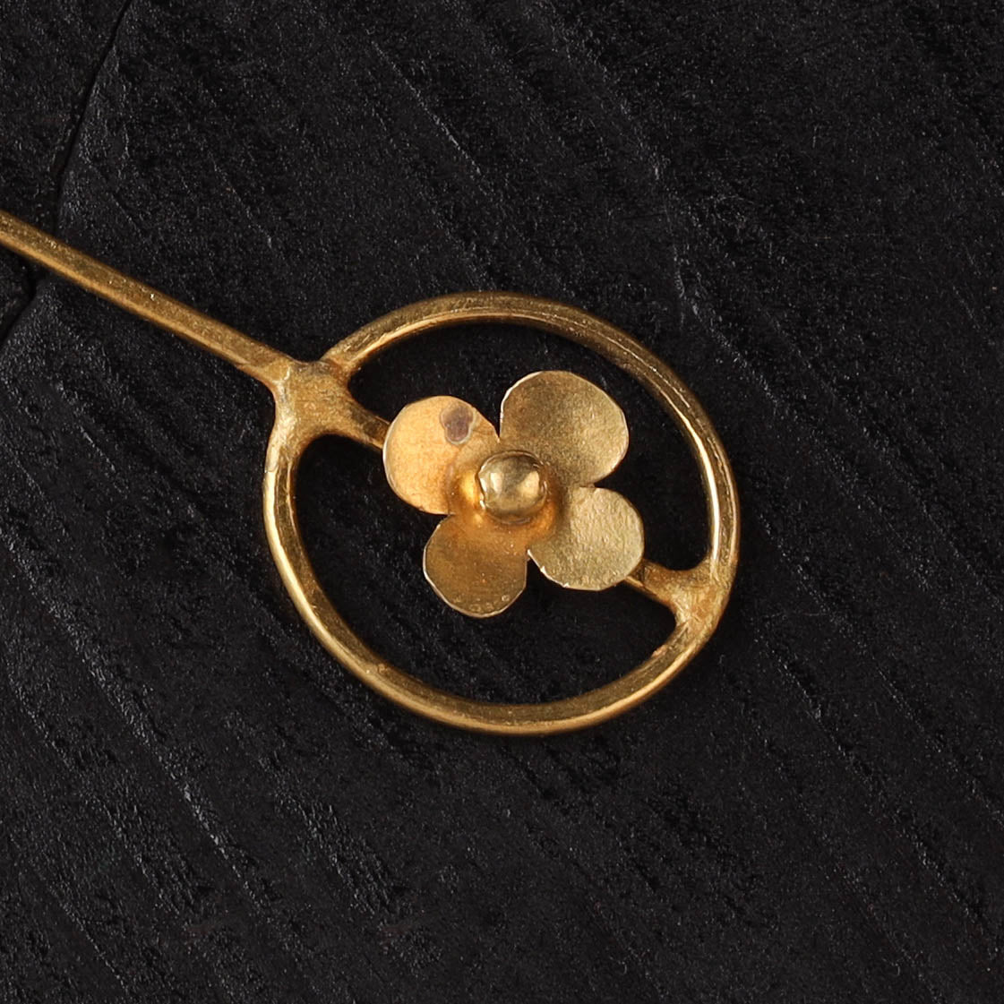 Yellow - Brass Metal Handcrafted Juda Pin 07