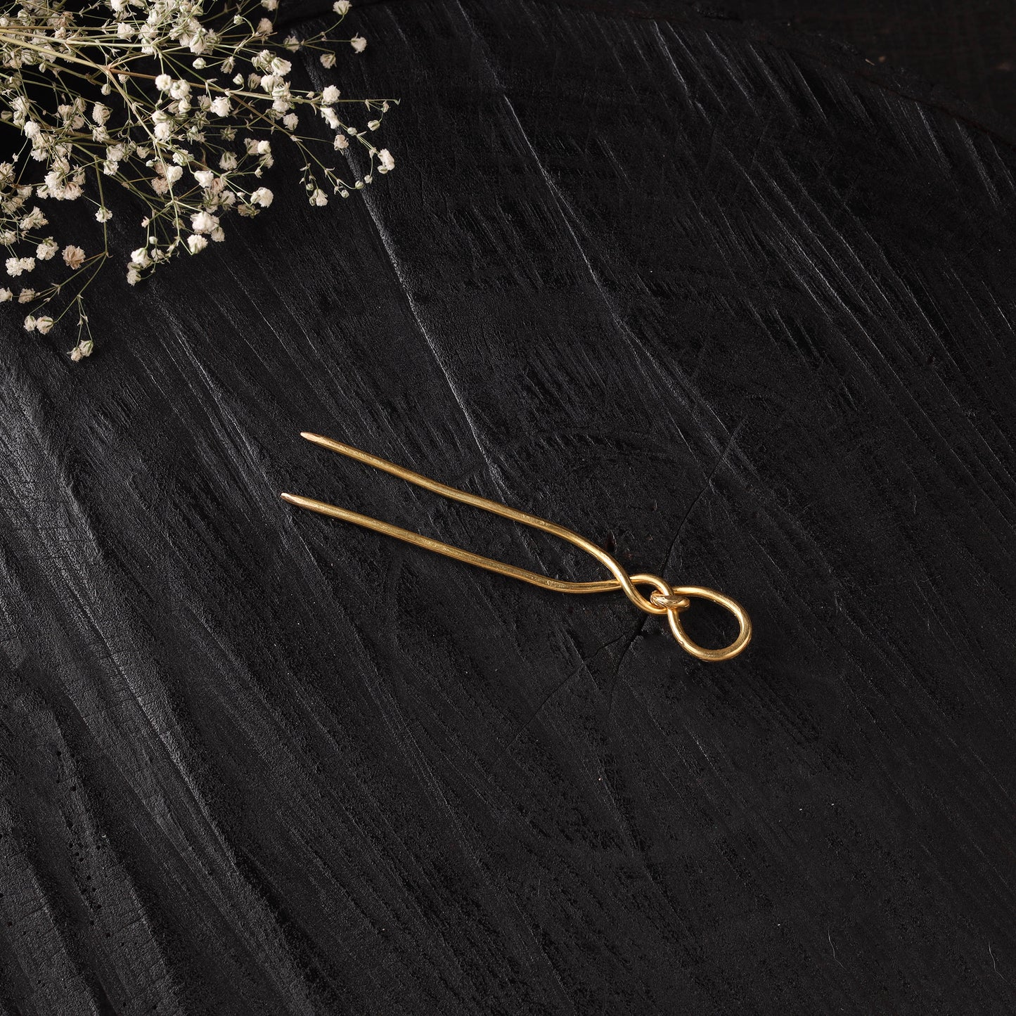 Yellow - Brass Metal Handcrafted Juda Pin 06