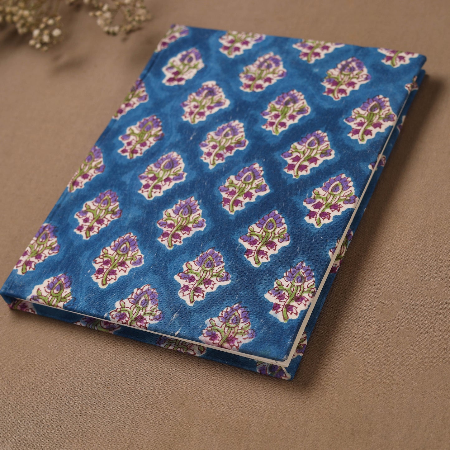 Sanganeri Hand Block Print Cover Notebook (9 x 7) 57