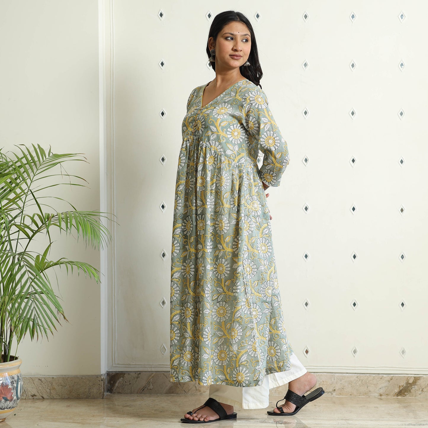 Sanganeri Block Printed kurta
