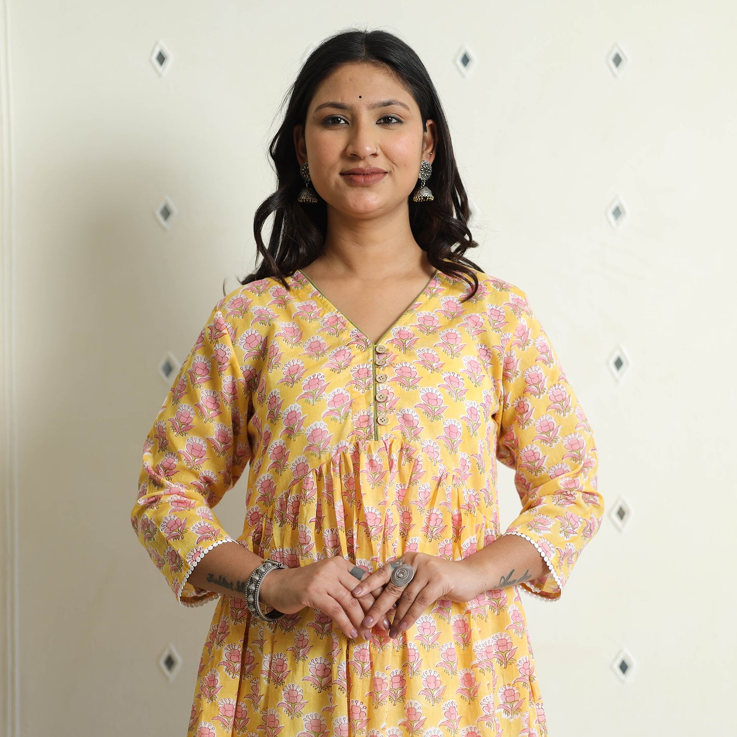 Sanganeri Block Printed Kurta