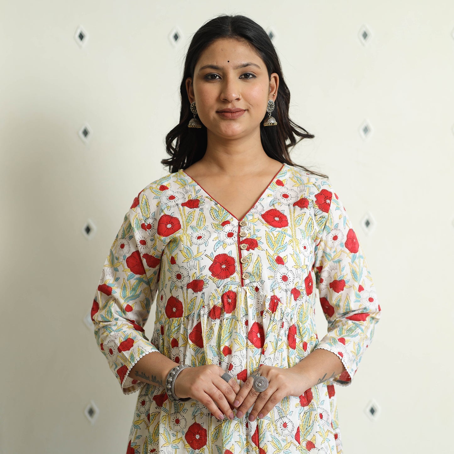Sanganeri Block Printed Kurta