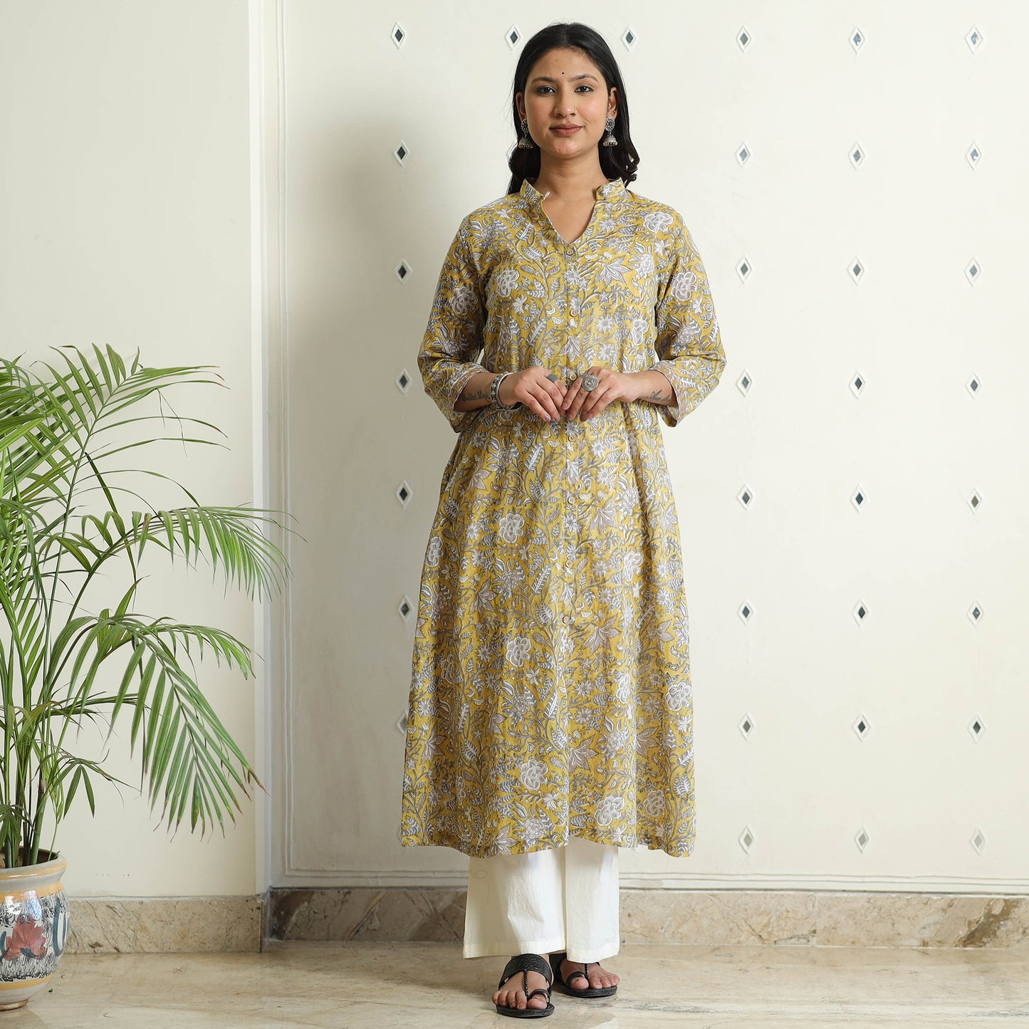 Sanganeri Block Printed kurta