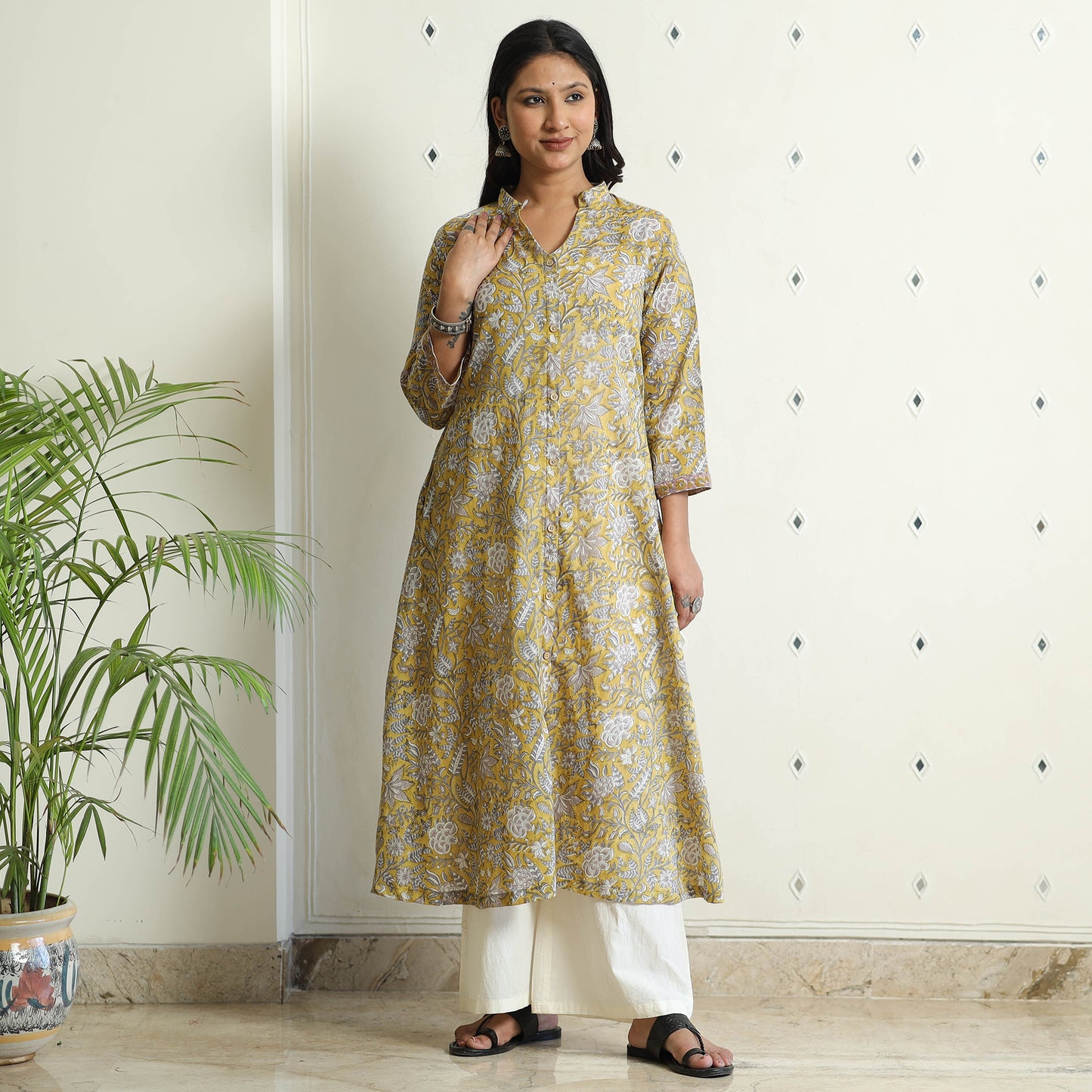 Sanganeri Block Printed kurta
