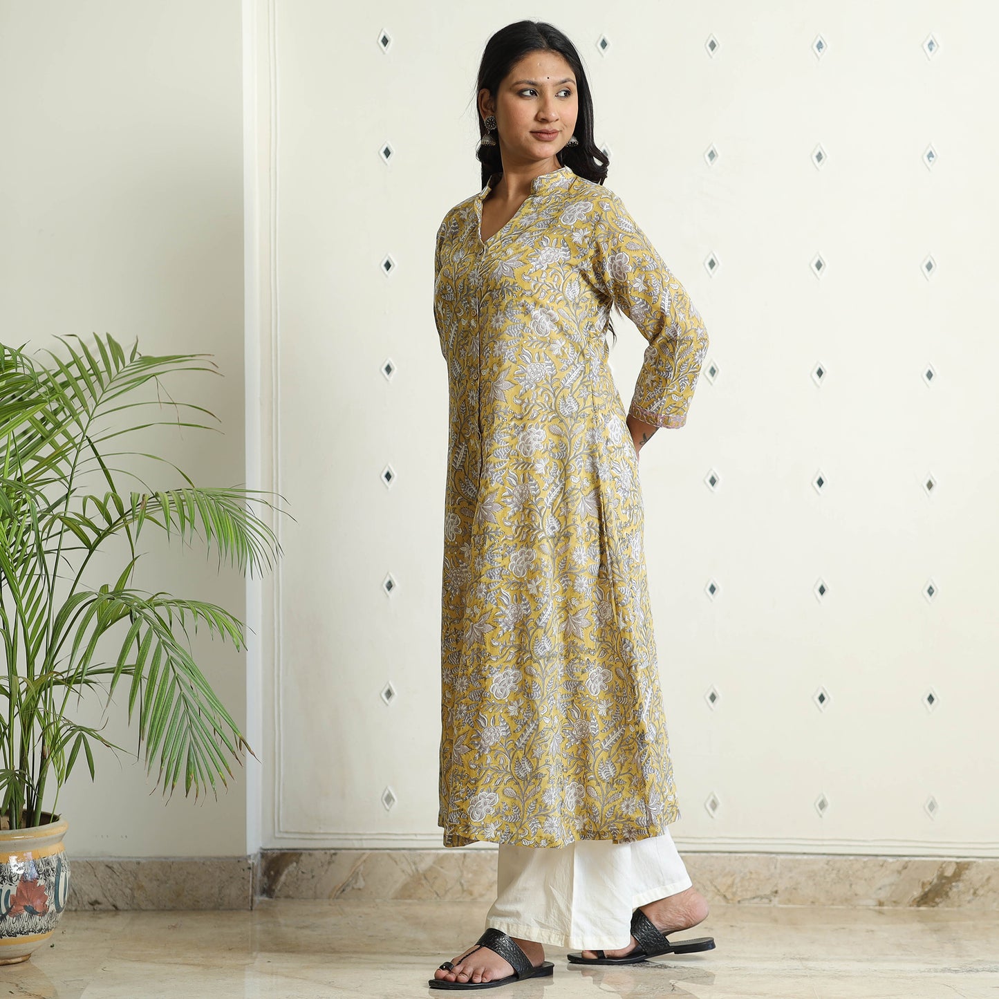 Sanganeri Block Printed kurta