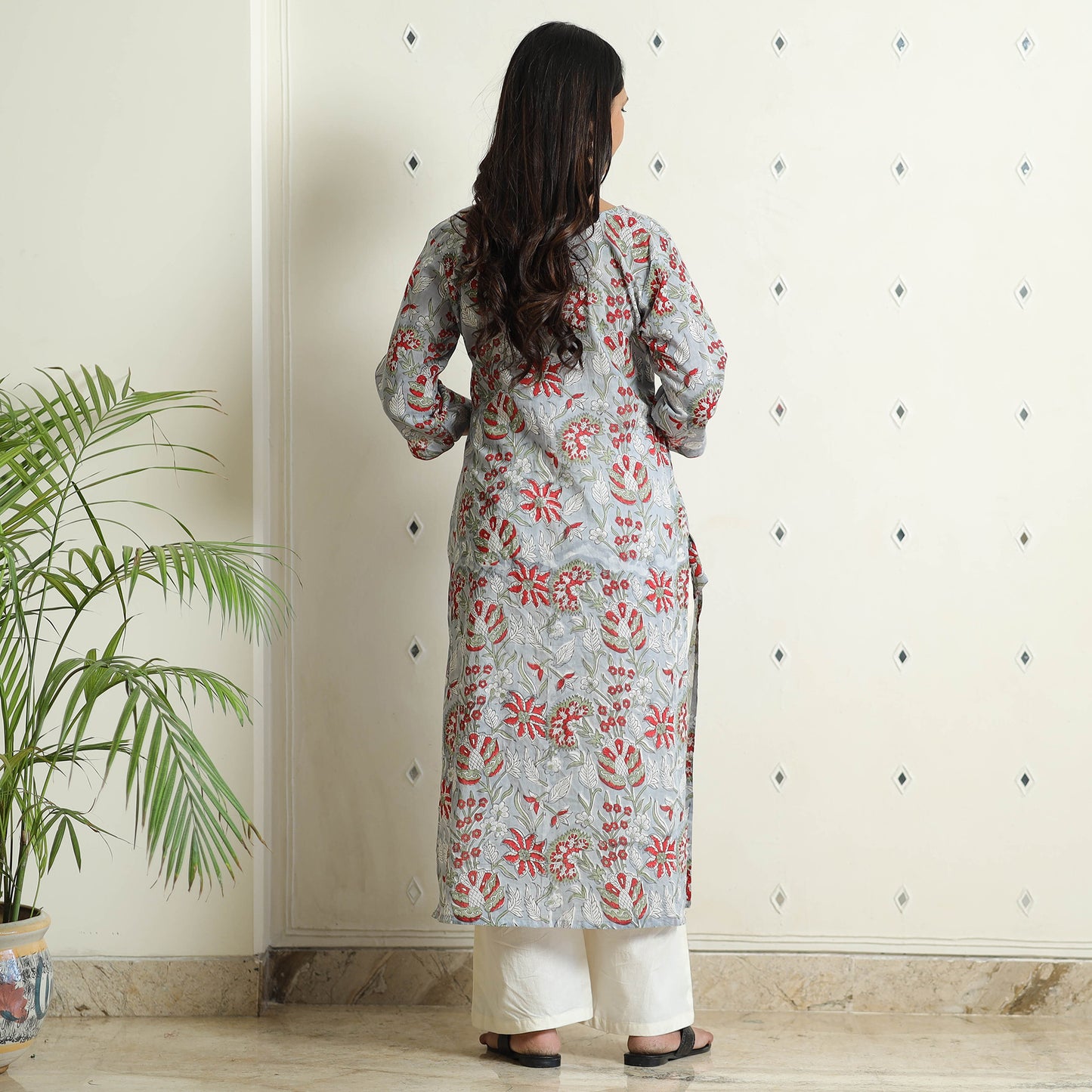 Sanganeri Block Printed kurta