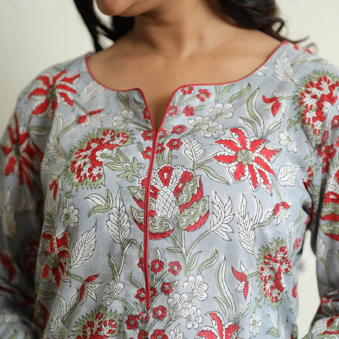 Sanganeri Block Printed kurta
