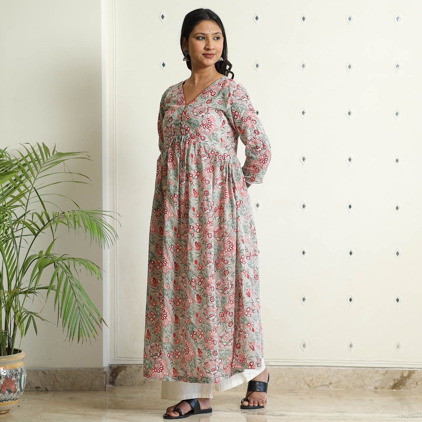 Sanganeri Block Printed Kurta