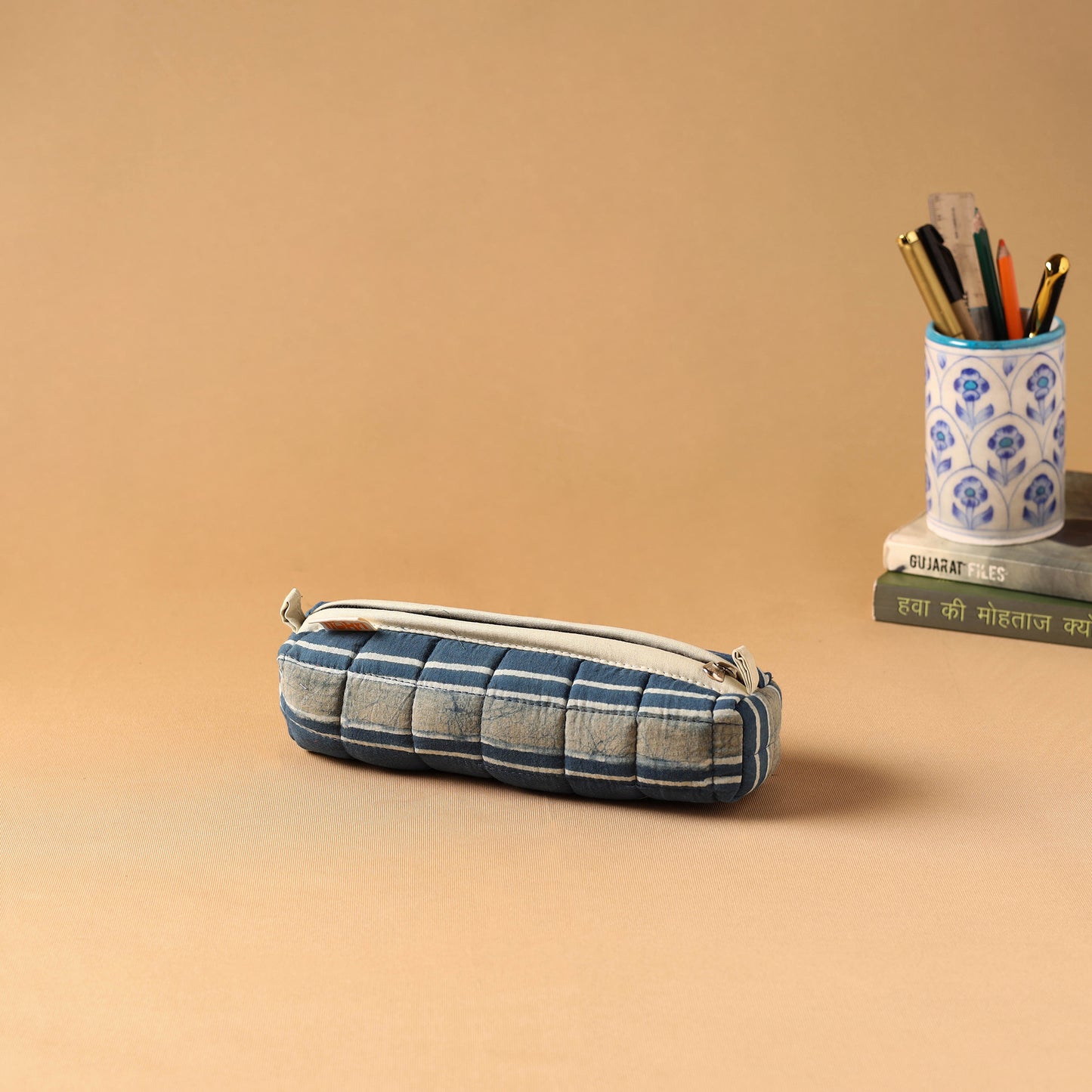 Handcrafted Quilted Pencil Pouch 36