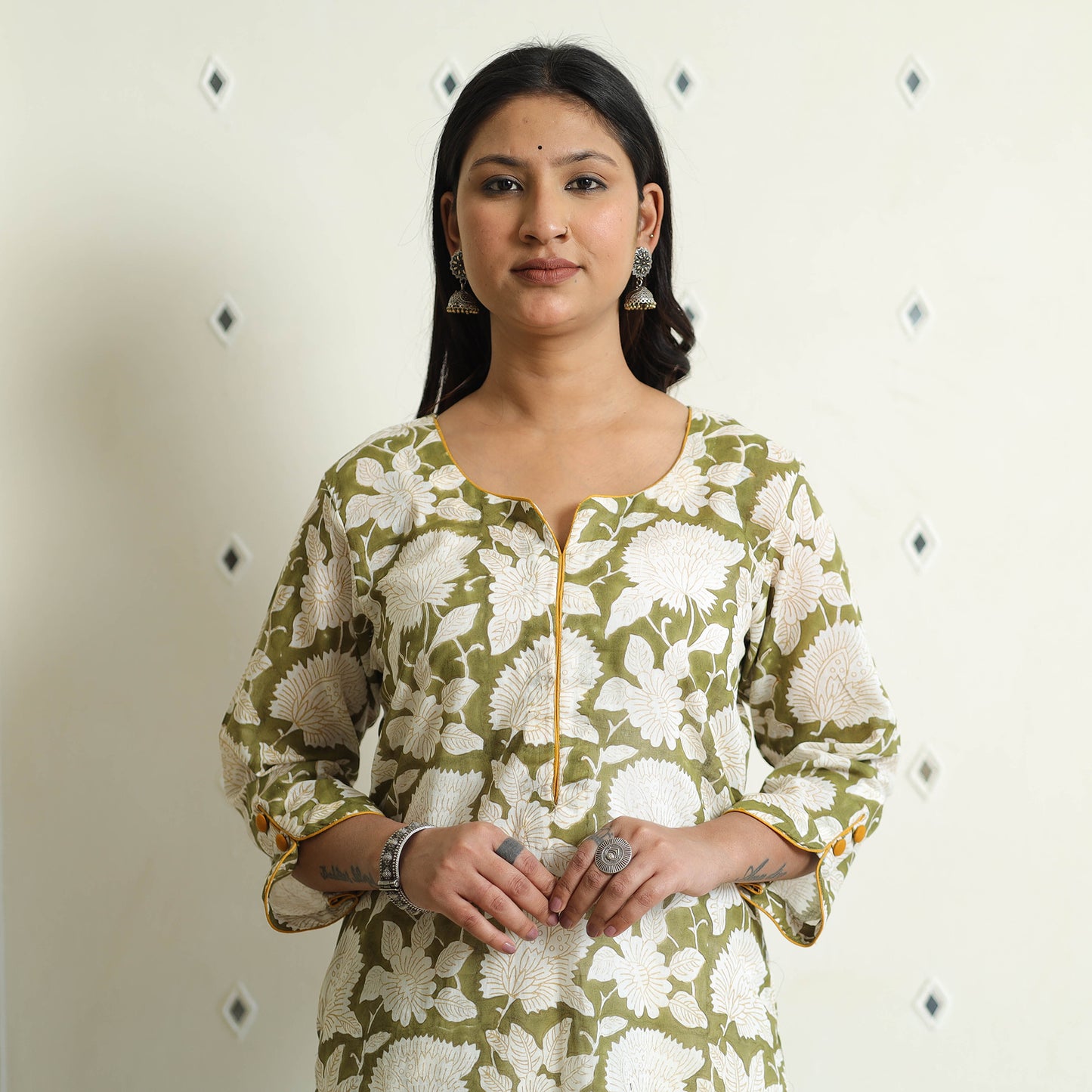 Sanganeri Block Printed kurta
