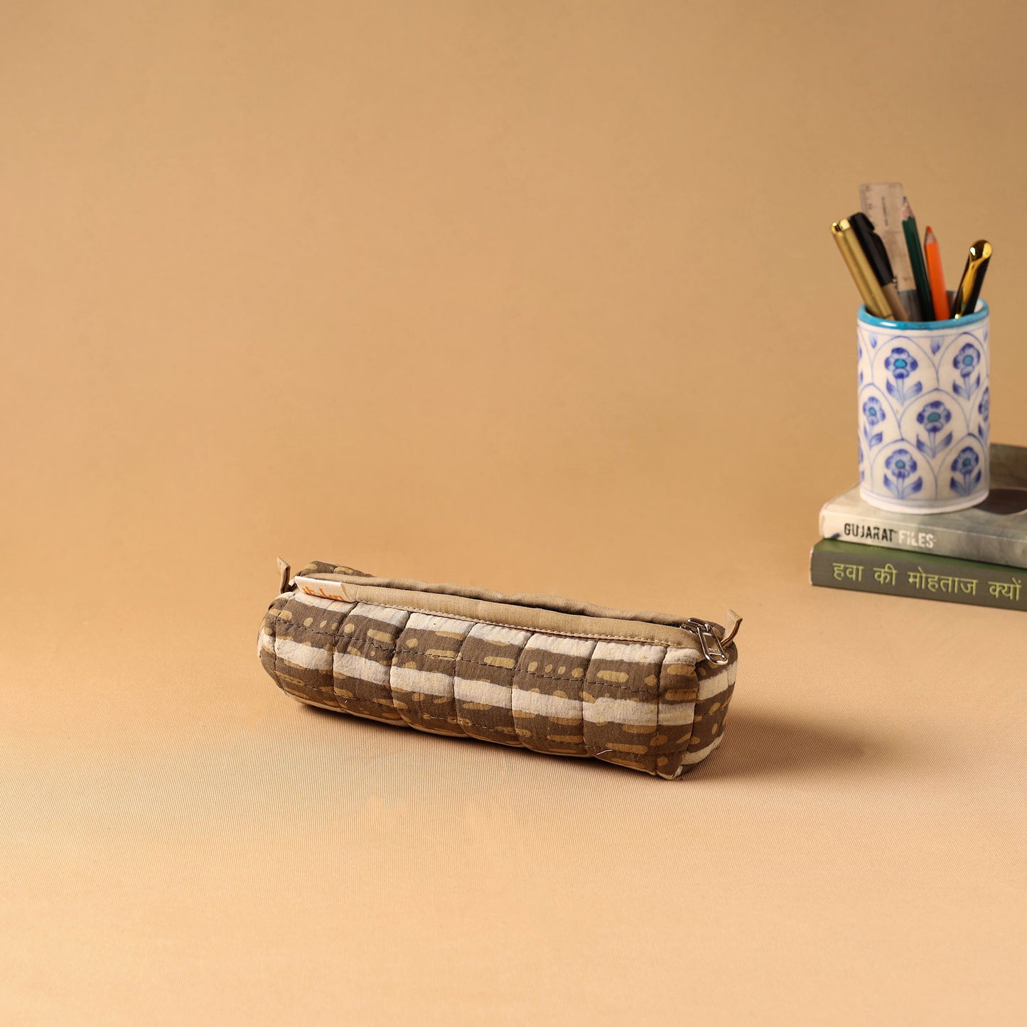 Handcrafted Quilted Pencil Pouch 39
