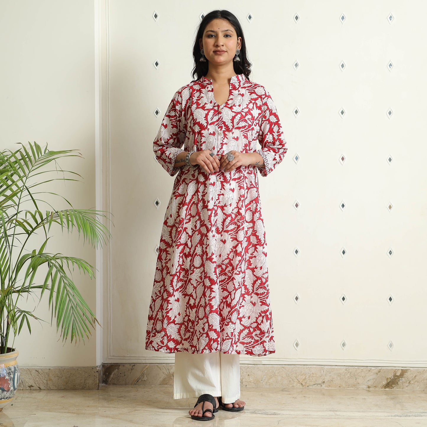 Sanganeri Block Printed kurta
