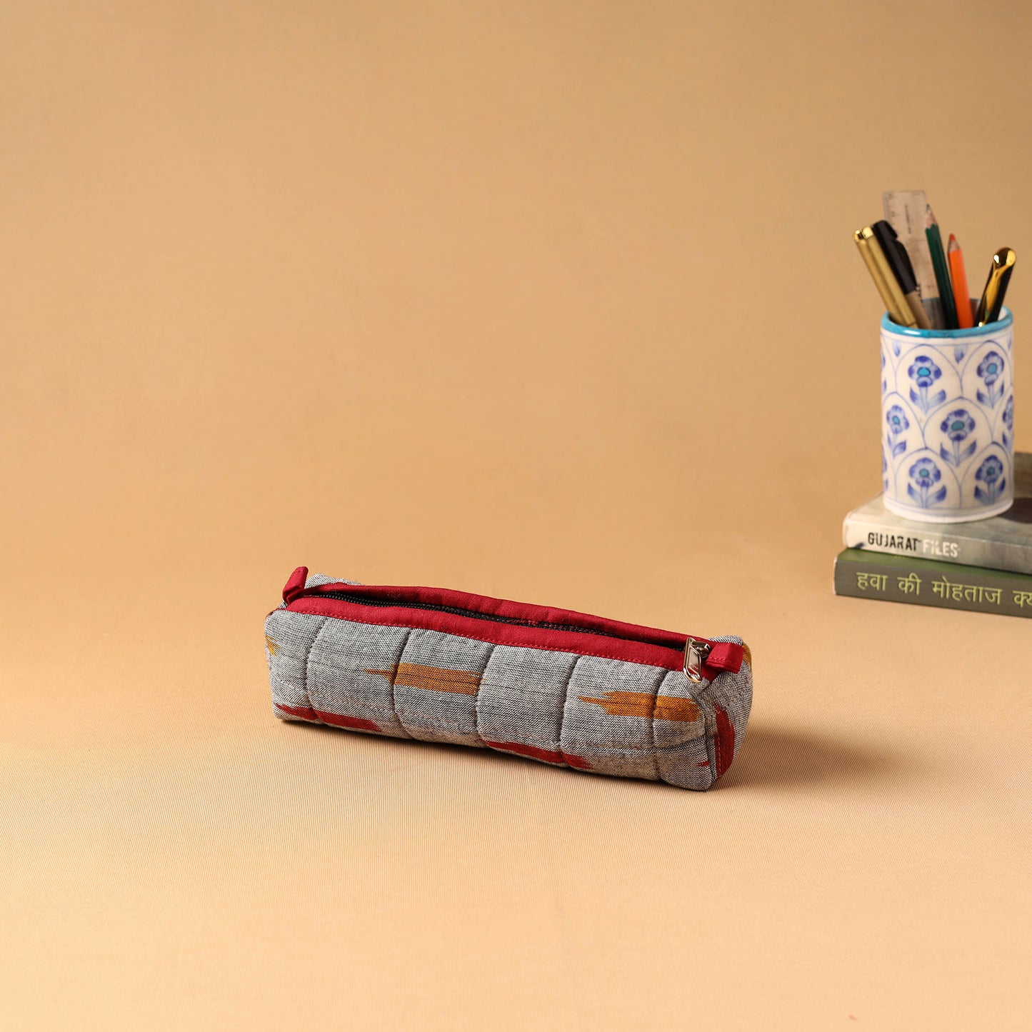 Handcrafted Quilted Pencil Pouch 48