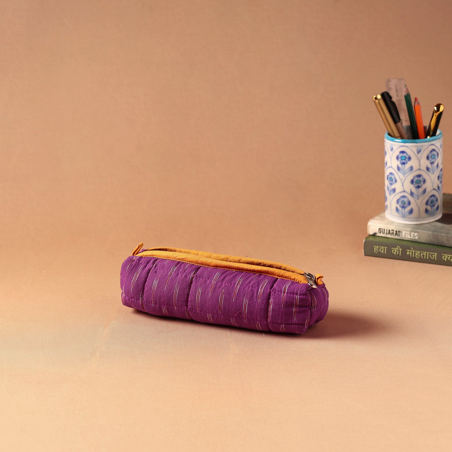 Handcrafted Quilted Pencil Pouch 56