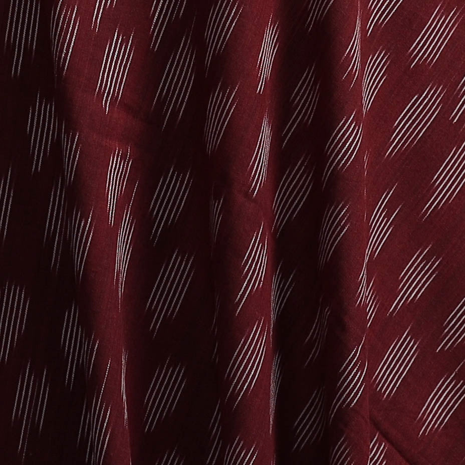 Pochampally Ikat Weave Pure Cotton Fabric 06