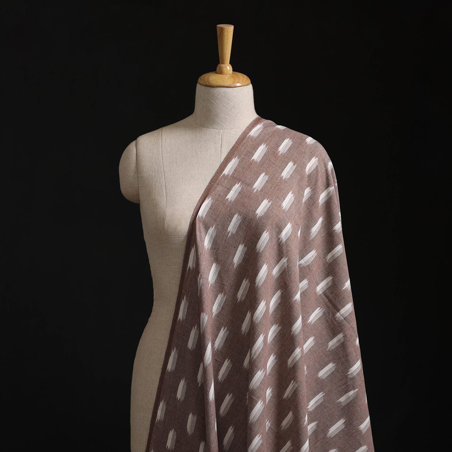 Pochampally Ikat Weave Pure Cotton Fabric 07
