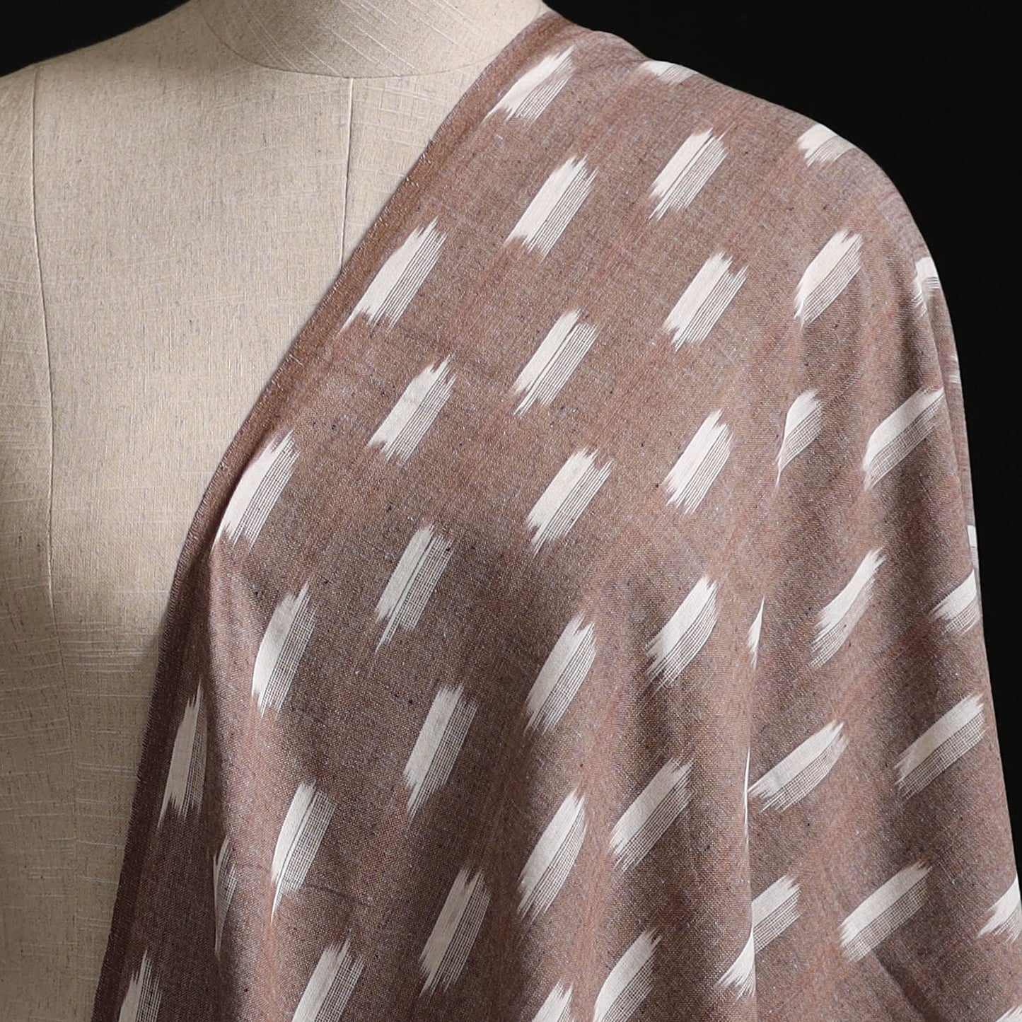 Pochampally Ikat Weave Pure Cotton Fabric 07