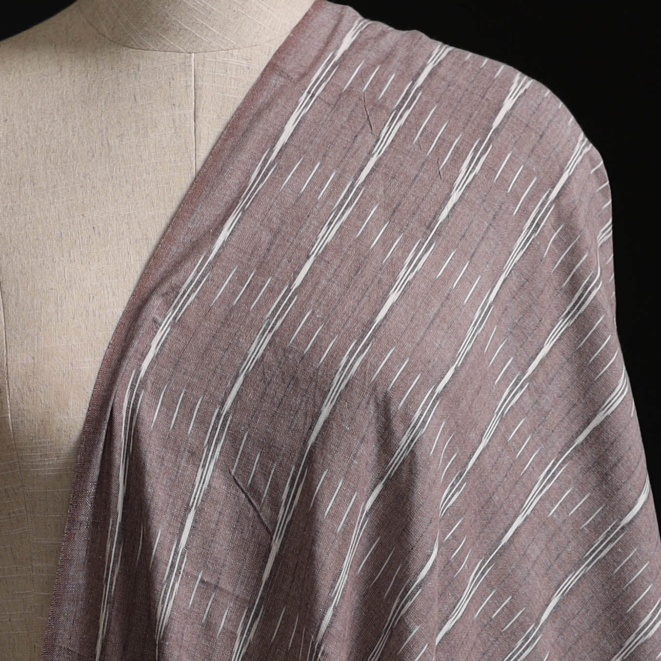 Pochampally Ikat Weave Pure Cotton Fabric 23