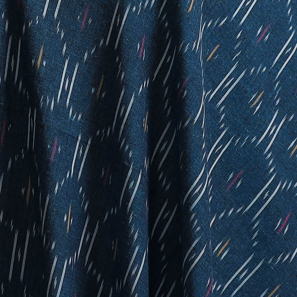 Pochampally Ikat Weave Pure Cotton Fabric 24