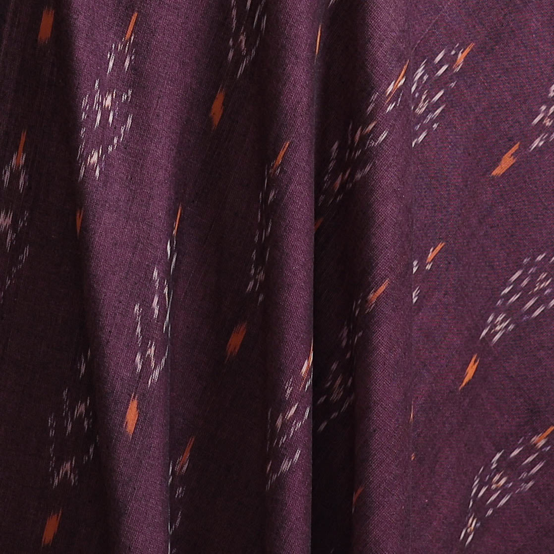 Pochampally Ikat Weave Pure Cotton Fabric 32