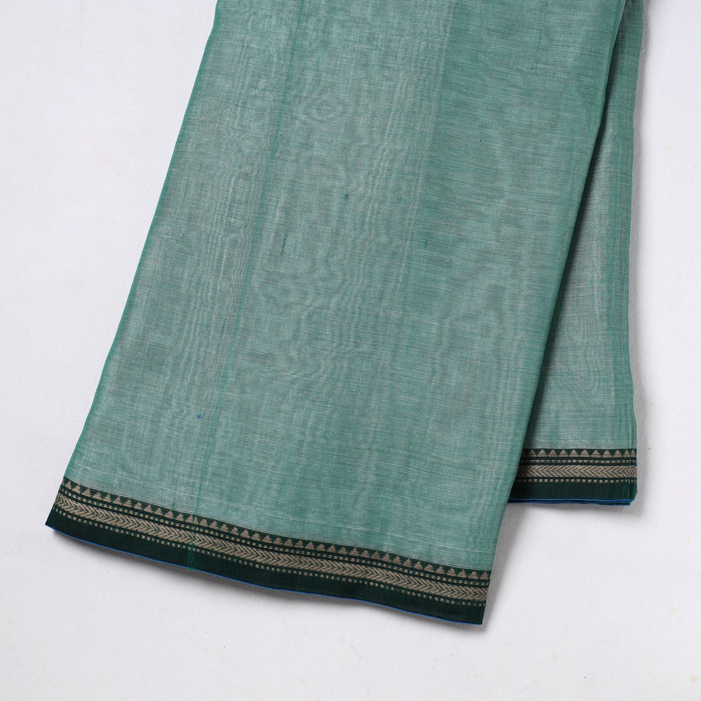 Buy Prewashed Dharwad Mercerised Cotton Thread Border Fabric 11 Online at iTokri.com