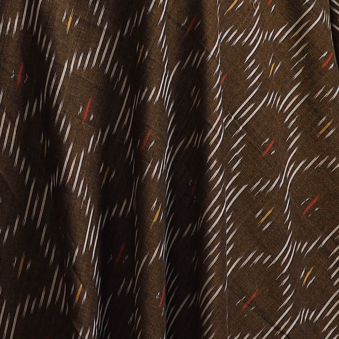 Pochampally Ikat Weave Pure Cotton Fabric 44