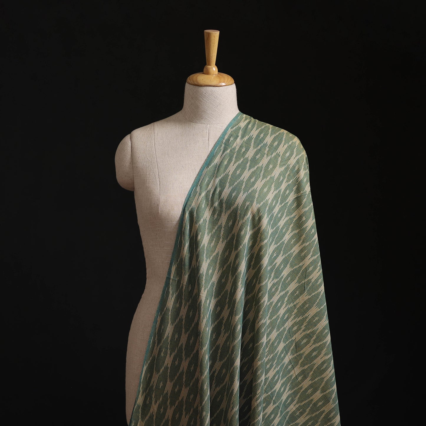 Pochampally Ikat Weave Pure Cotton Fabric 45