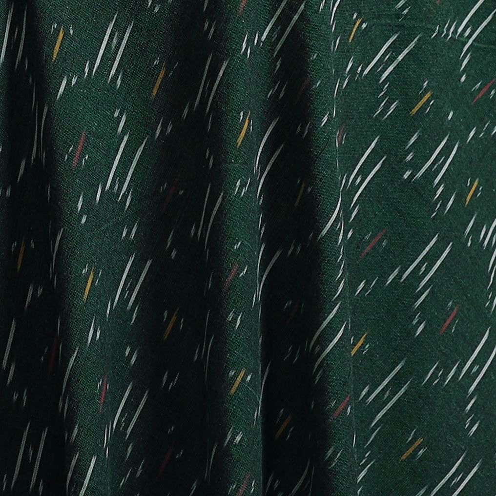 Pochampally Ikat Weave Pure Cotton Fabric 46
