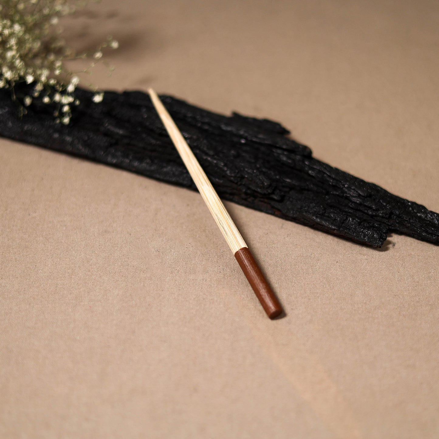 Kerala Handpainted Bamboo Juda Stick 111