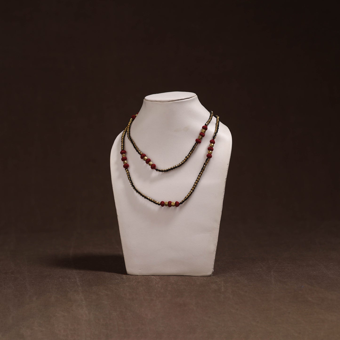 Tribal Odisha Dokra Threadwork Handmade Long Necklace 09