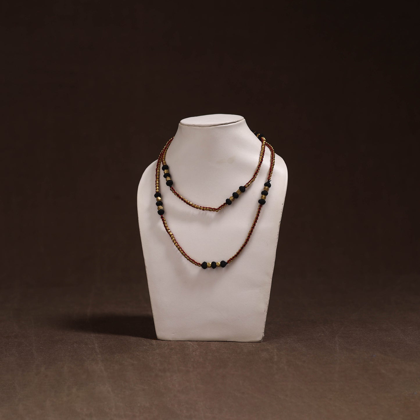 Tribal Odisha Dokra Threadwork Handmade Long Necklace 11