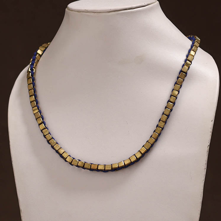 Tribal Odisha Dokra Threadwork Handmade Long Necklace 19