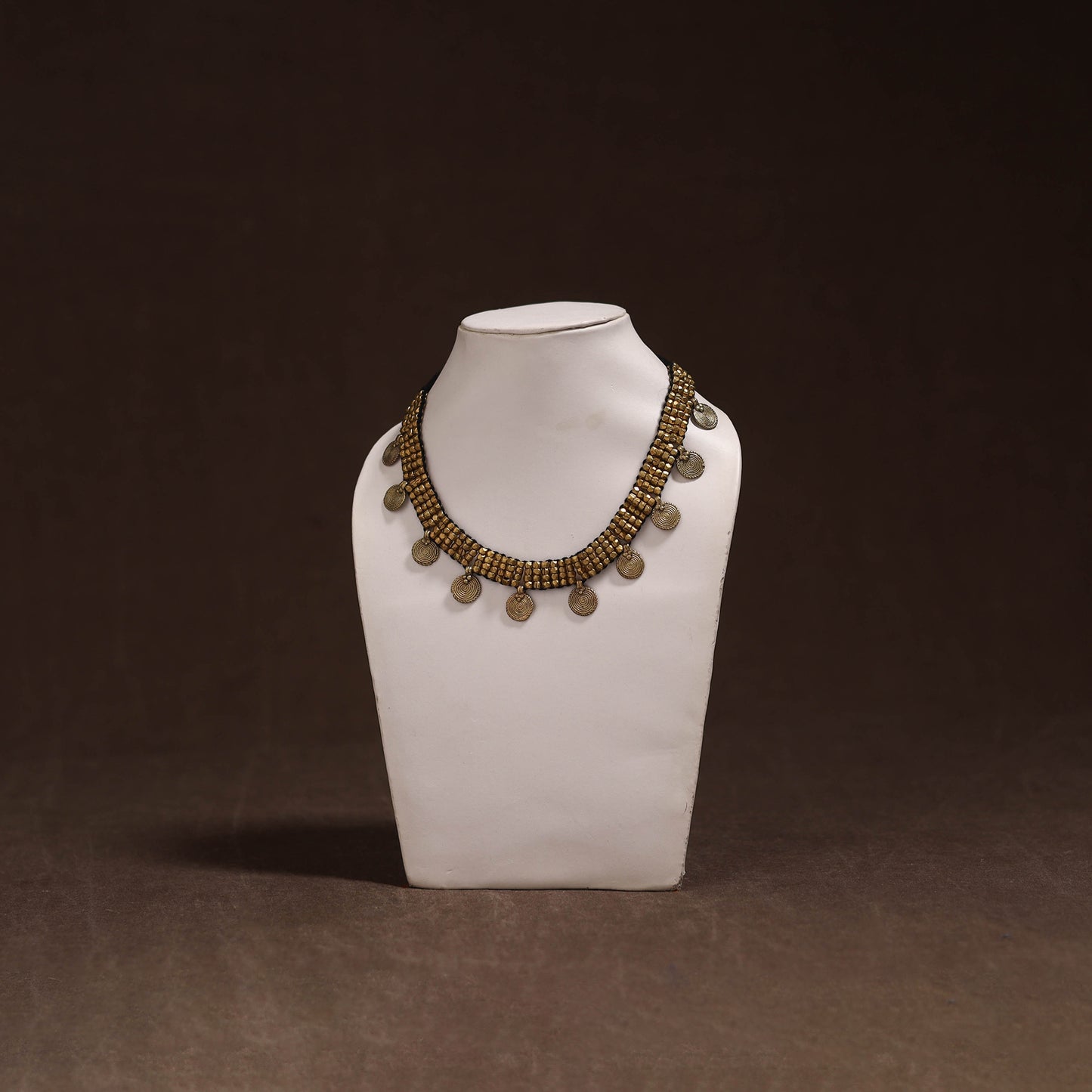 Tribal Odisha Dokra Threadwork Handmade Choker Necklace 25