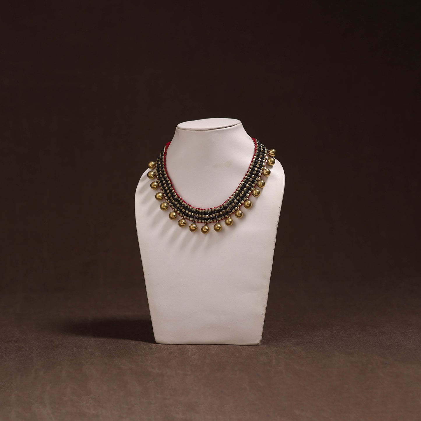 Tribal Odisha Dokra Threadwork Handmade Choker Necklace 28