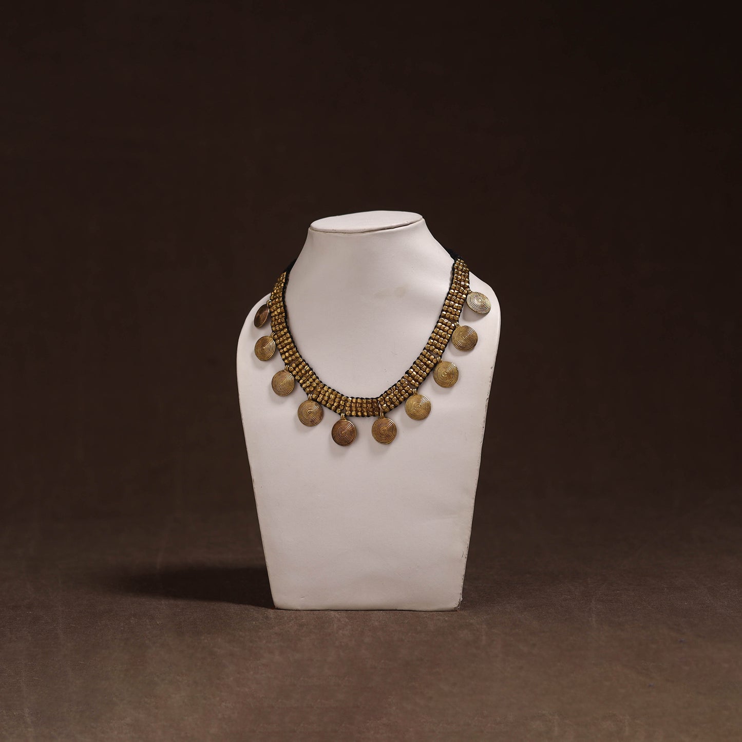 Tribal Odisha Dokra Threadwork Handmade Choker Necklace 30