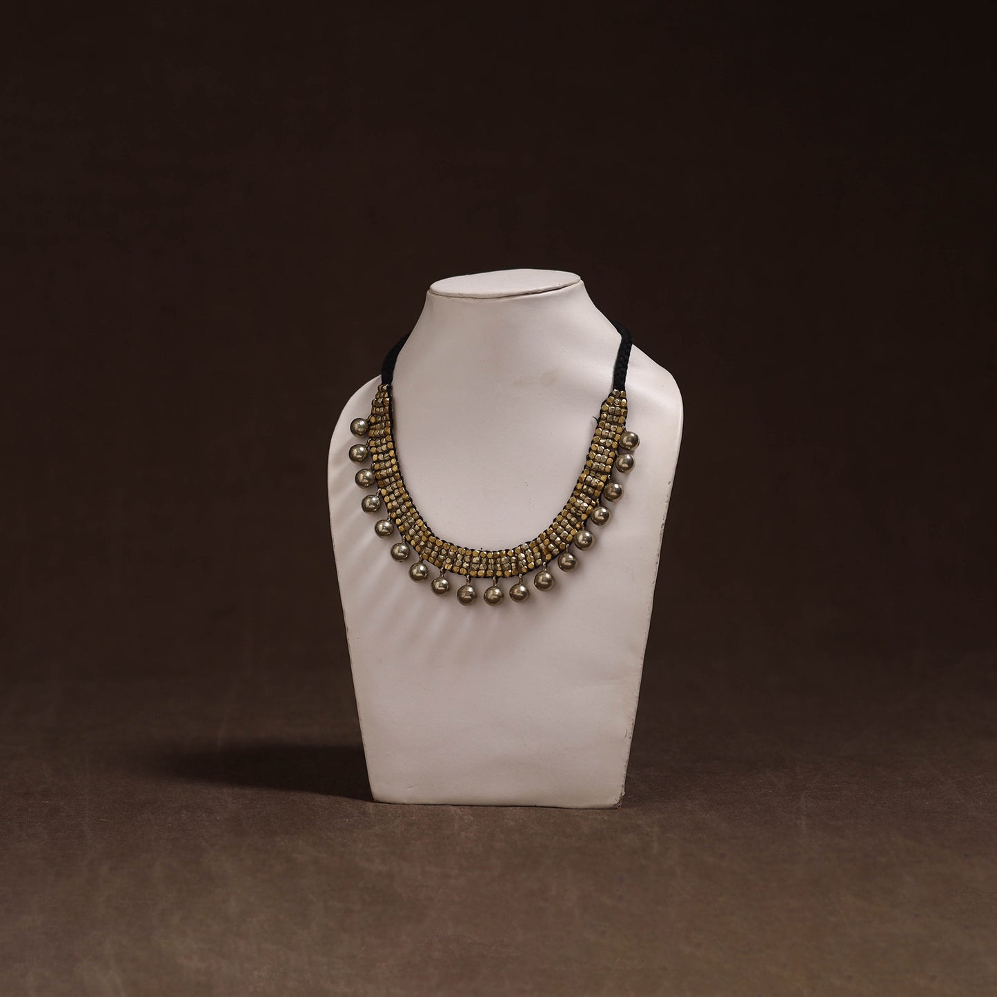 Tribal Odisha Dokra Threadwork Handmade Choker Necklace 35
