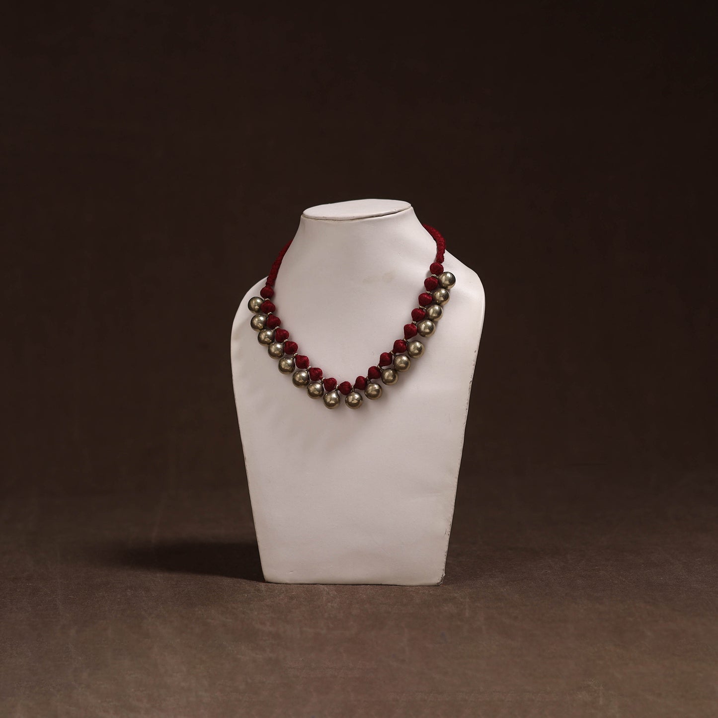 Tribal Odisha Dokra Threadwork Handmade Choker Necklace 58