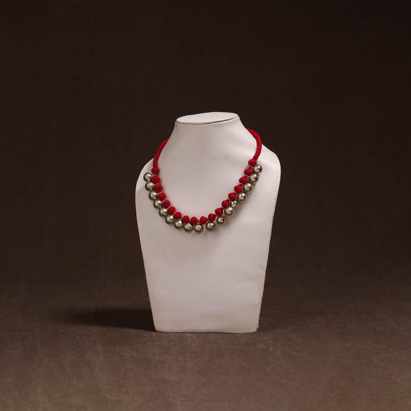 Tribal Odisha Dokra Threadwork Handmade Choker Necklace 59