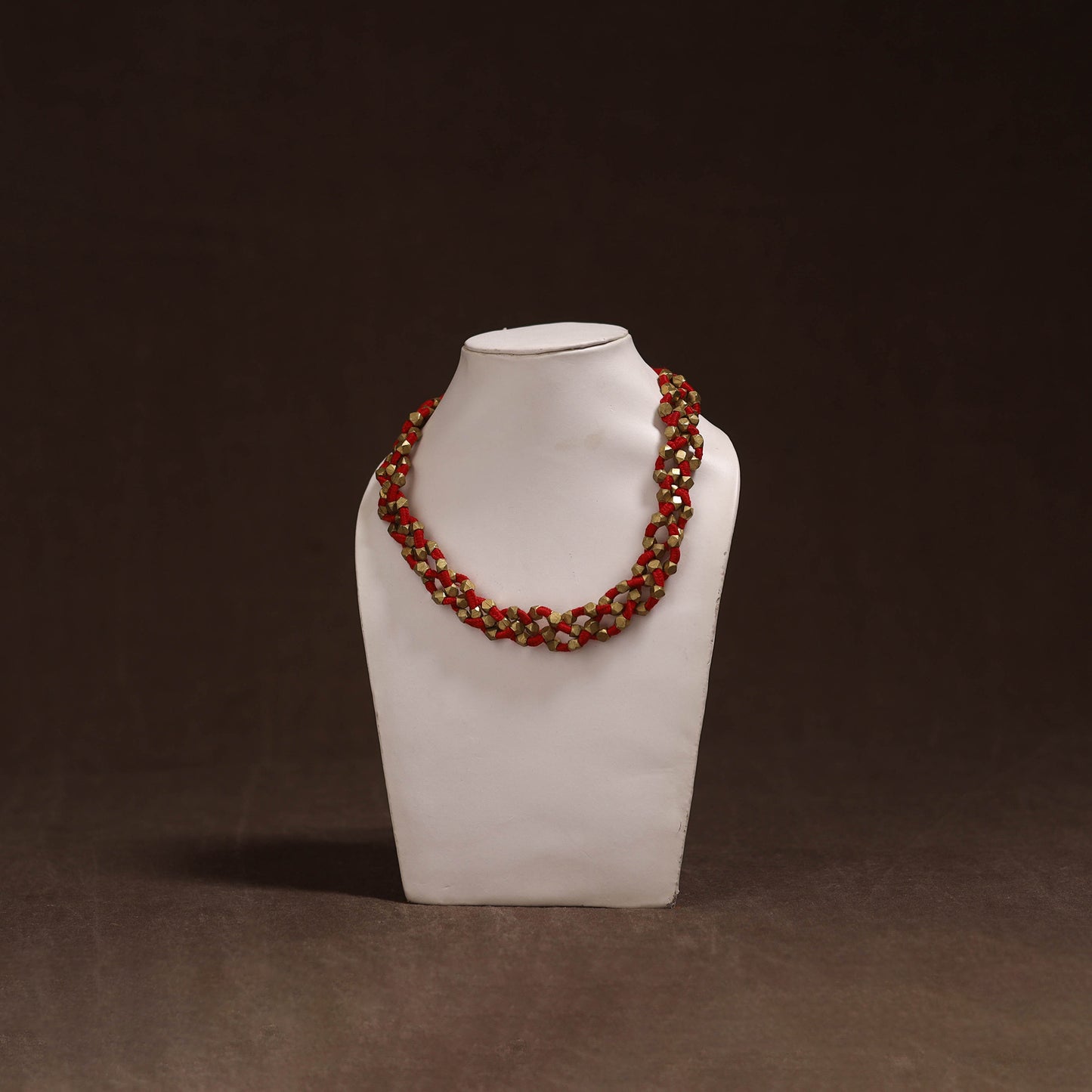 Tribal Odisha Dokra Threadwork Handmade Choker Necklace 69