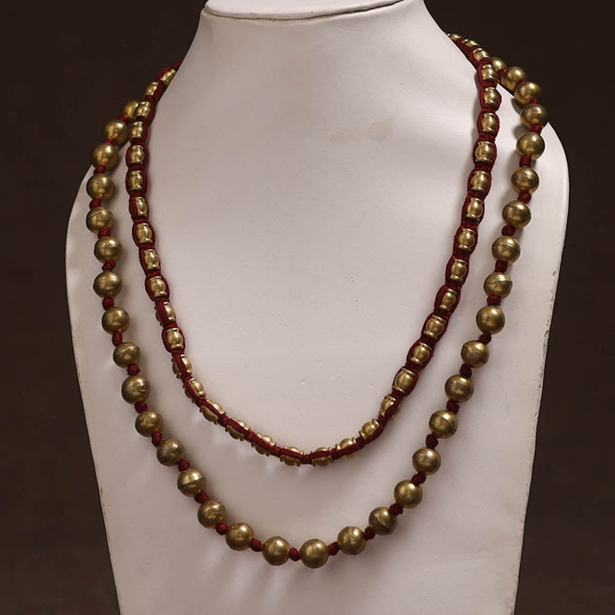 Tribal Odisha Dokra Threadwork Handmade Necklace 75
